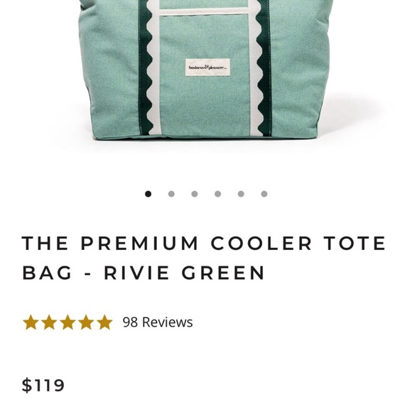 NWT Cooler Scalloped Tote - Picture 8 of 8